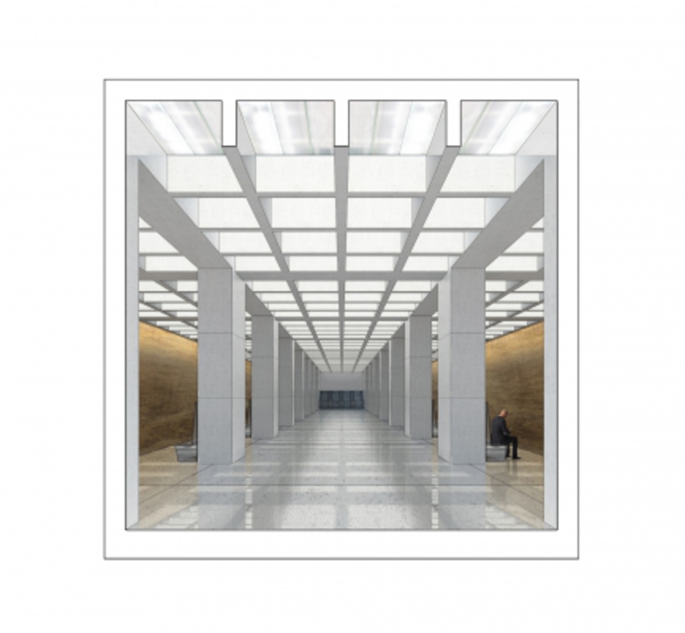 Проект станции метро