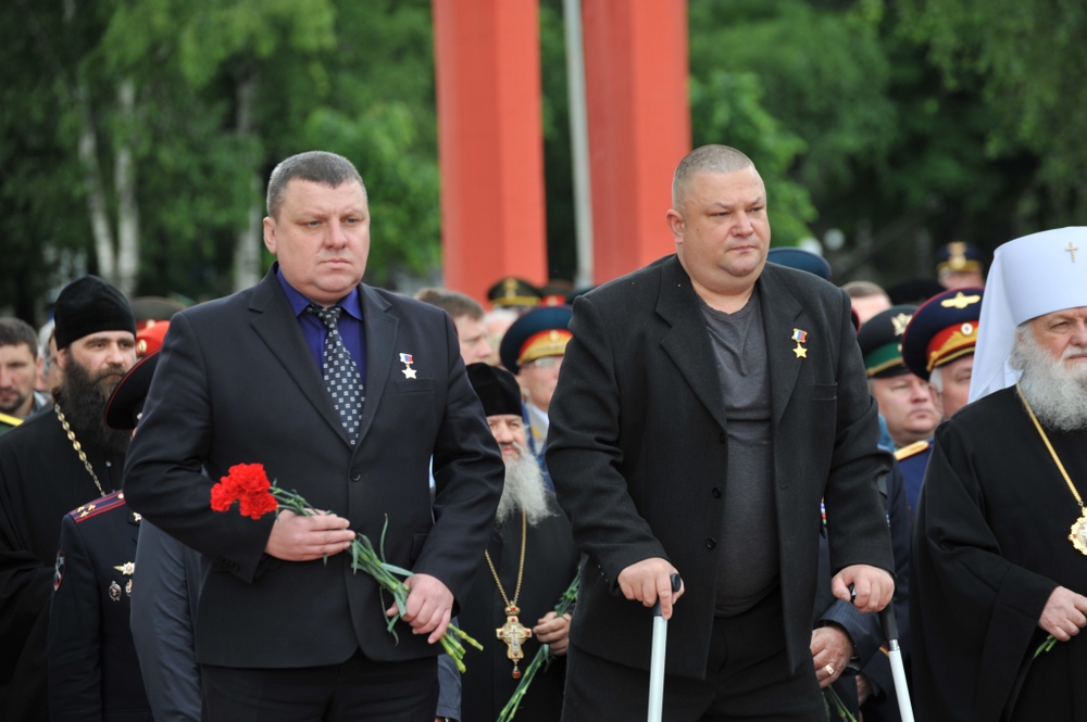 Герои России Михаил Ланцев и Алексей Чагин