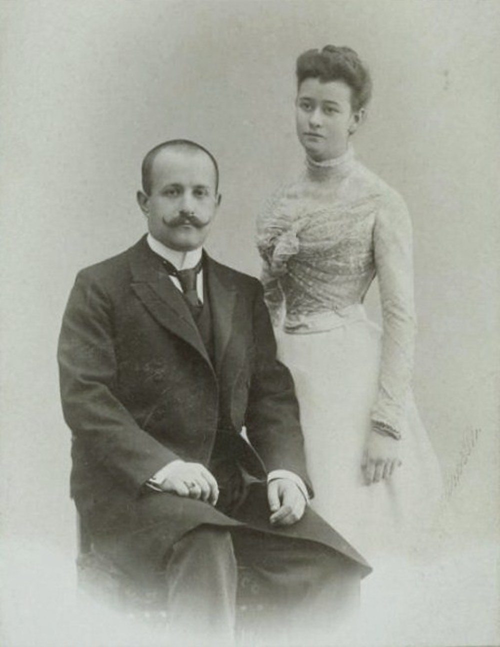 А. В. Гудович с женой Марией Сергеевной