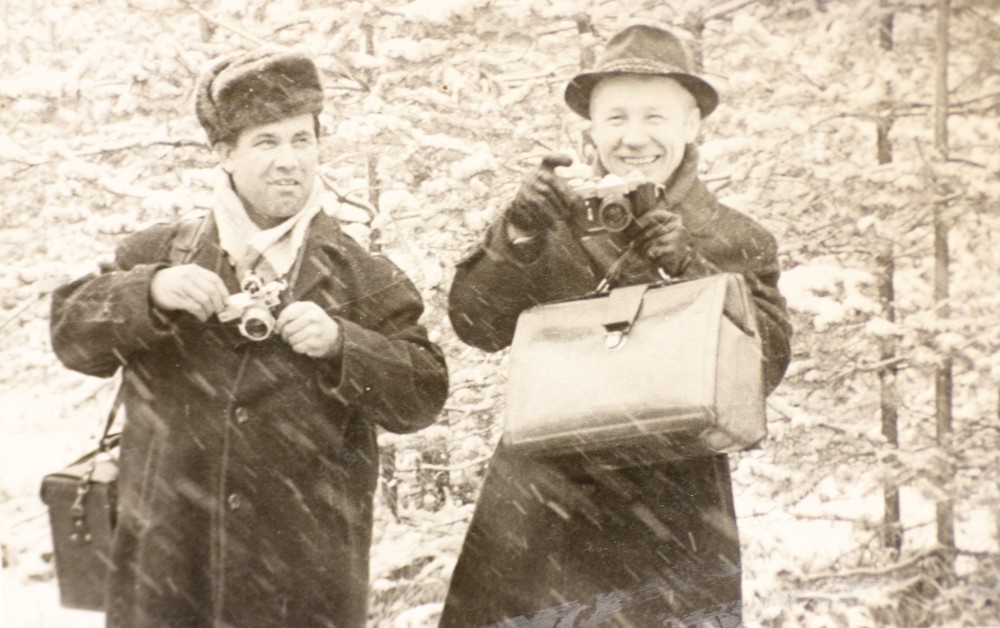 Фотокорреспонденты Ю.И. Расстригин и Ю.И. Барышев