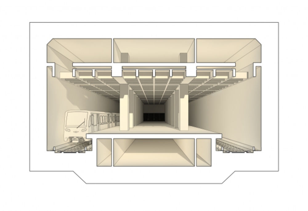 Проект станции метро