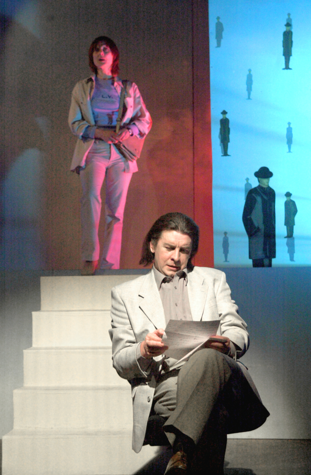 Анатолий Пешков в спектакле "Тема с вариациями". Фото С.Метелицы