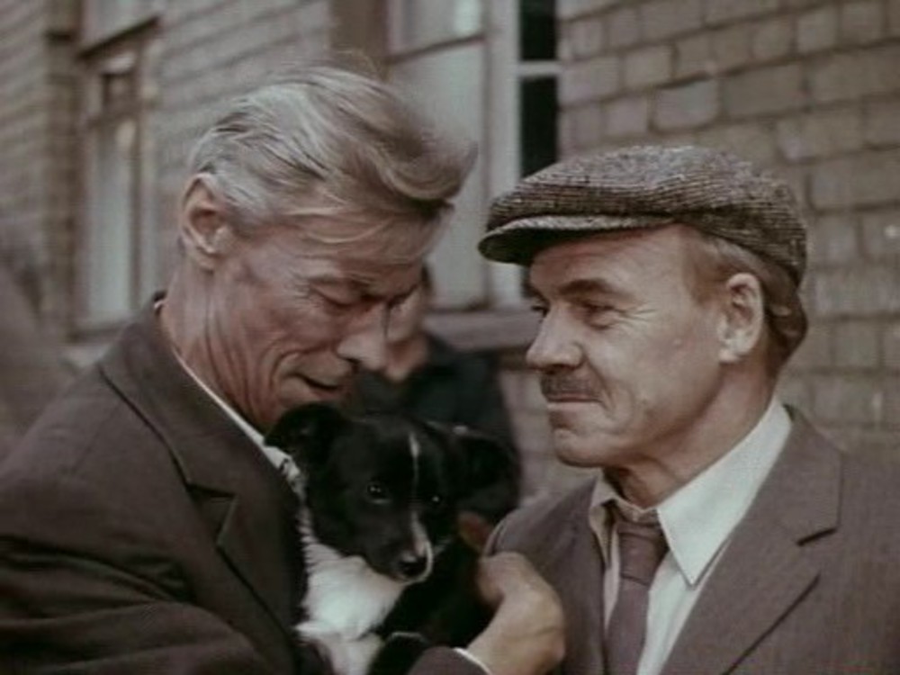 Лев Дубов и Михаил Глузский в фильма "Почти смешная история" (режиссёр Пётр Фоменко)