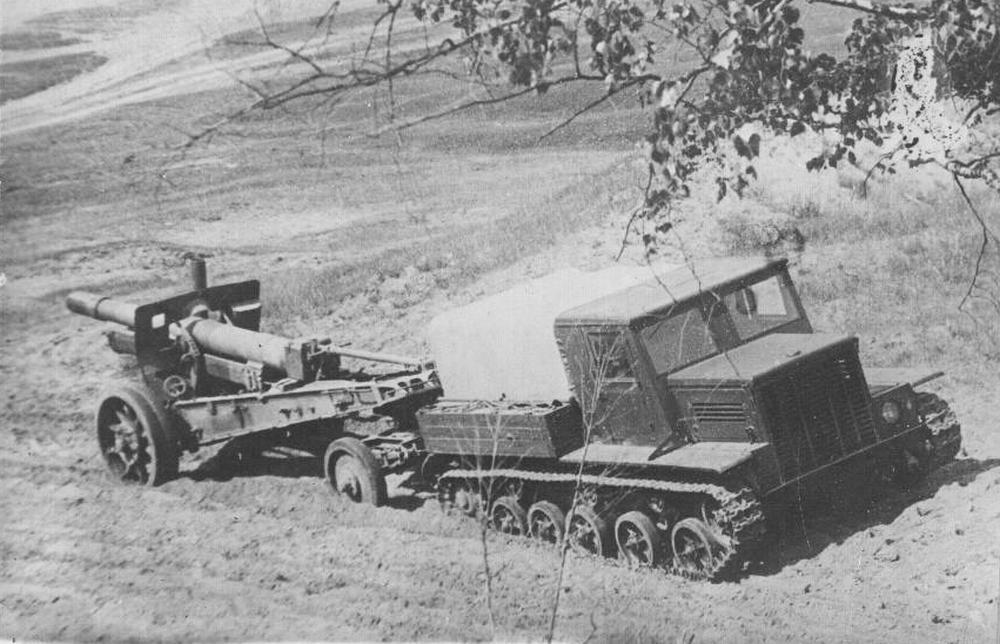 Арттягач Я-12. 1943
