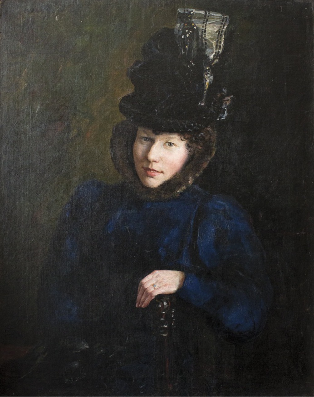 Н.И. Верхотуров. Портрет Архангельской. Иркутский художественный музей