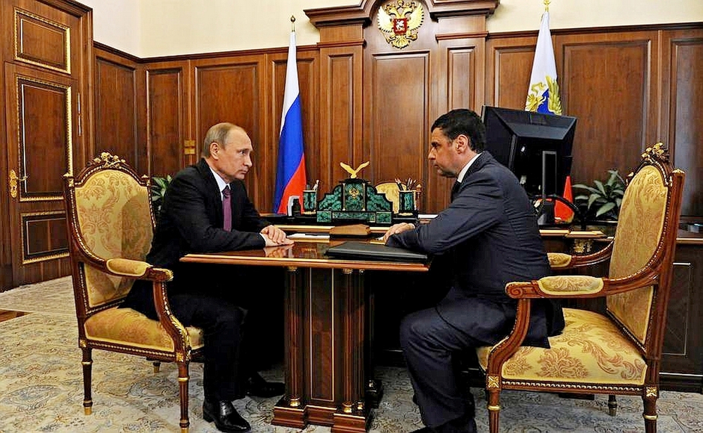 Д.Ю.Миронов на приёме у Президента России В.В.Путина