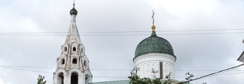 Купола ярославских храмов