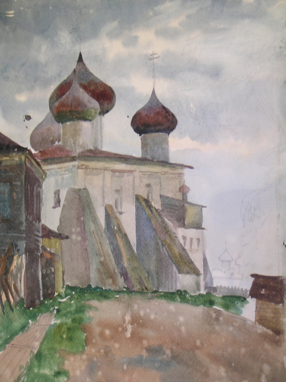 Акварельные работы В.Ф. Марова