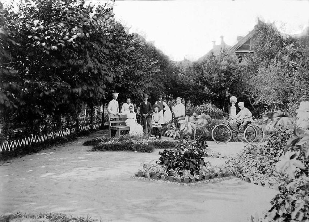Вахромеевы на даче в Исадах