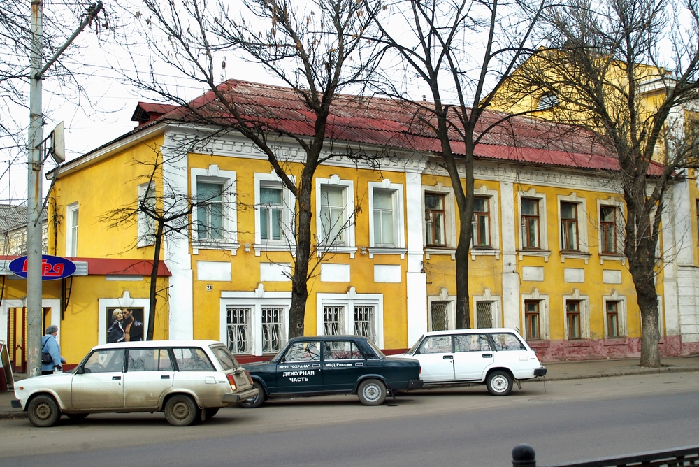 Дом Шапулиных на Вологодской (Стрелецкой) улице (ныне - ул. Ушинского, 24). Фото с Портала органов госвласти ЯО