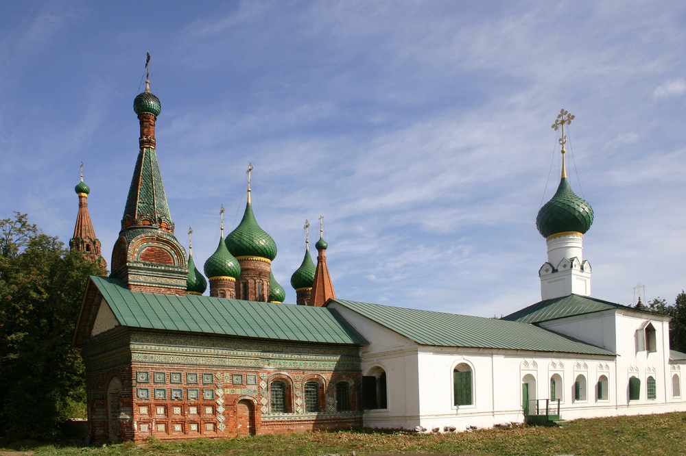 Церковь Николы мокрого с колокольней Ярославль