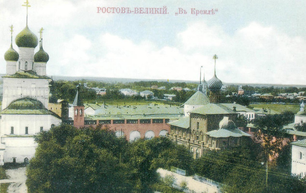 Церкви Иоанна Богослова и Одигитрии. Открытка начала ХХ в.