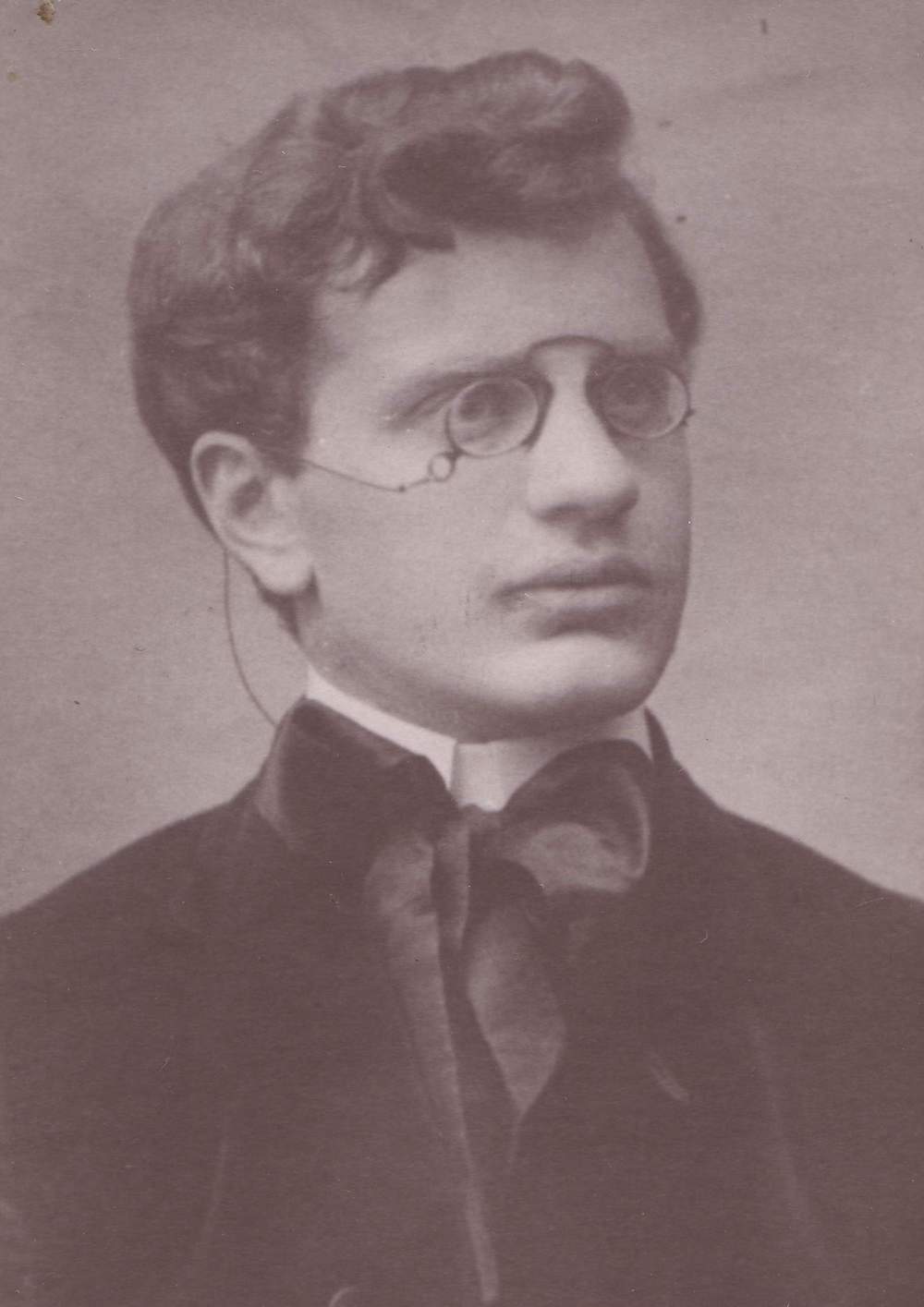 С.М. Нахимсон в эмиграции. 1910 г.