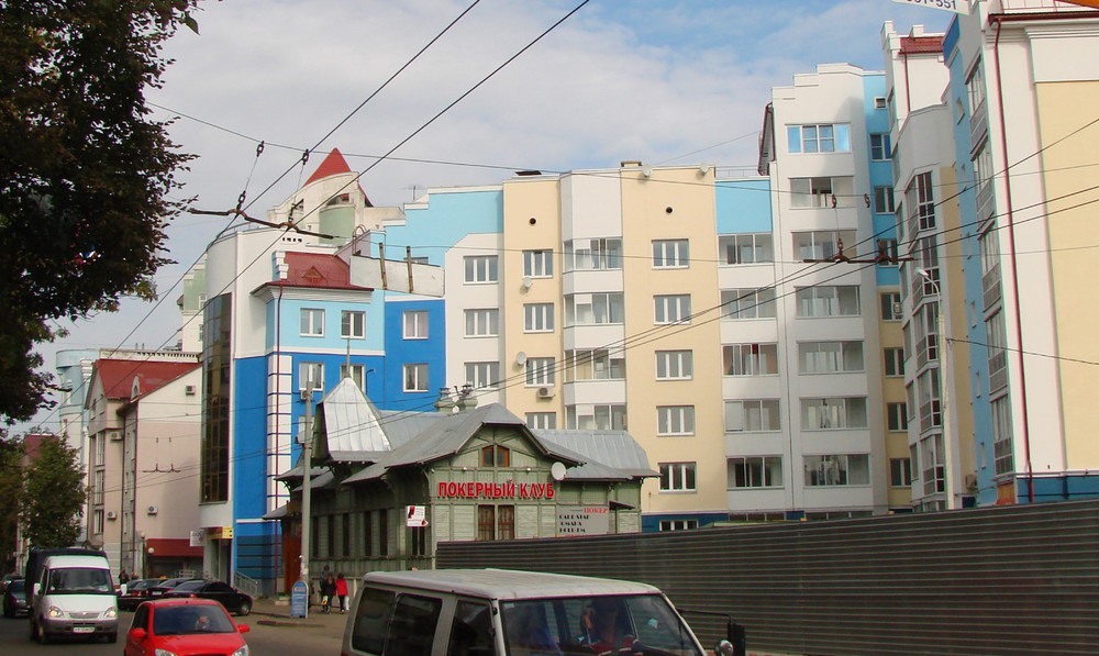 Жилые дома и общественное здание в третьей очереди застройки квартала по улицам Республиканская, Советская, Флотская, проспект Октября в Ярославле