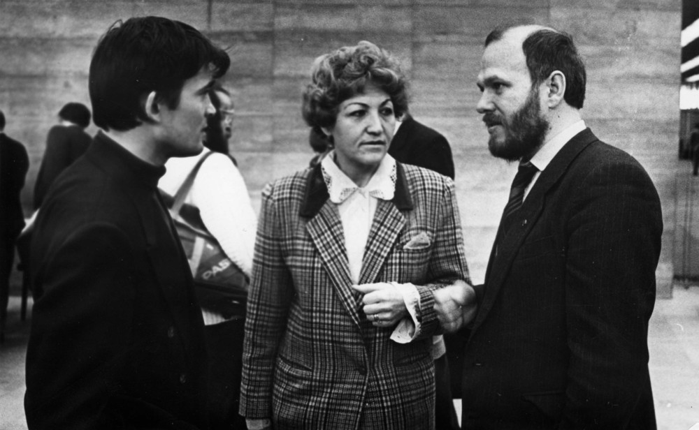 Депутаты 1-й Государственной Думы - ярославцы: А.И.Генералов, Е.Л.Тишковская, А.Н.Грешневиков. Фото Ю.Барышева.