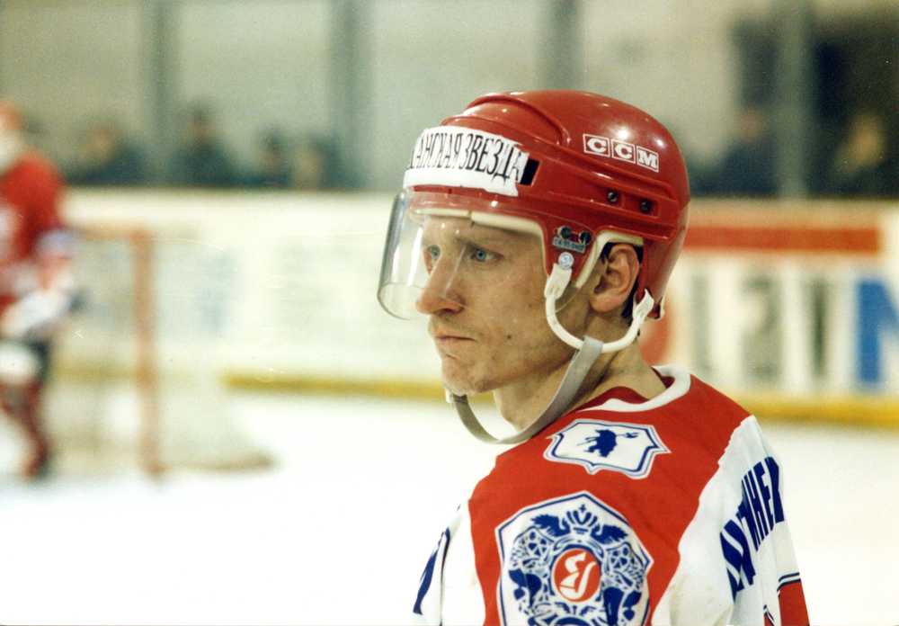 Нападающий "Торпедо" Виталий Литвиненко. Фото А.Комиссарова