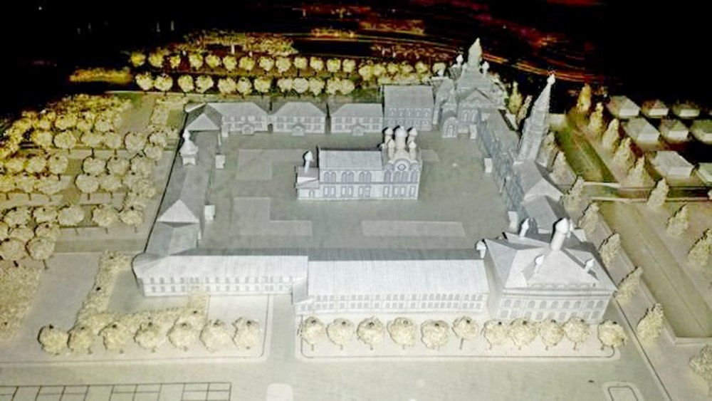 Макет восстановления Софийского монастыря. Фото с сайта Софийского монастыря