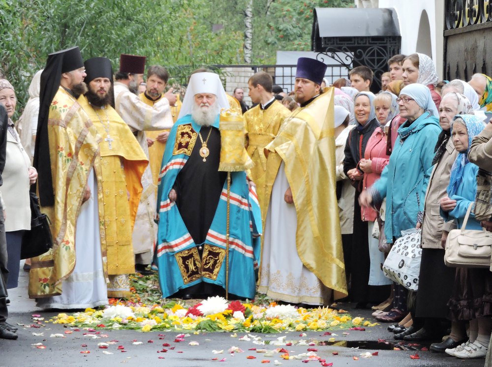 Торжества в честь 400-летия Ярославского Кирилло-Афанасиевского монастыря в Ярославле. 29 августа 2015. Фото А.Григорьева