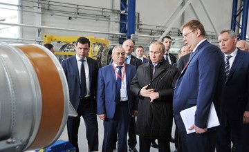 25 апреля Президент России Владимир Путин побывал с рабочим визитом в Рыбинске