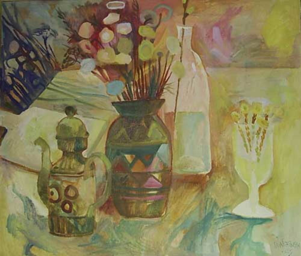 Г.П. Есафьева. Натюрморт. 2006 г. 50х60. Х.м.