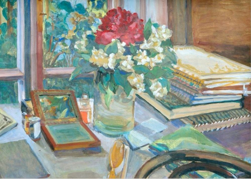 А.Г. Владыкина-Воронцова. Интерьер. 1930