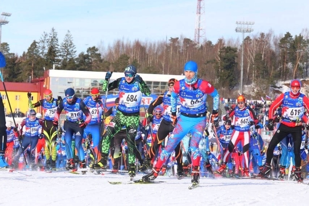 XV Международный Ростех Деминский лыжный марафон побил рекорд по числу участников