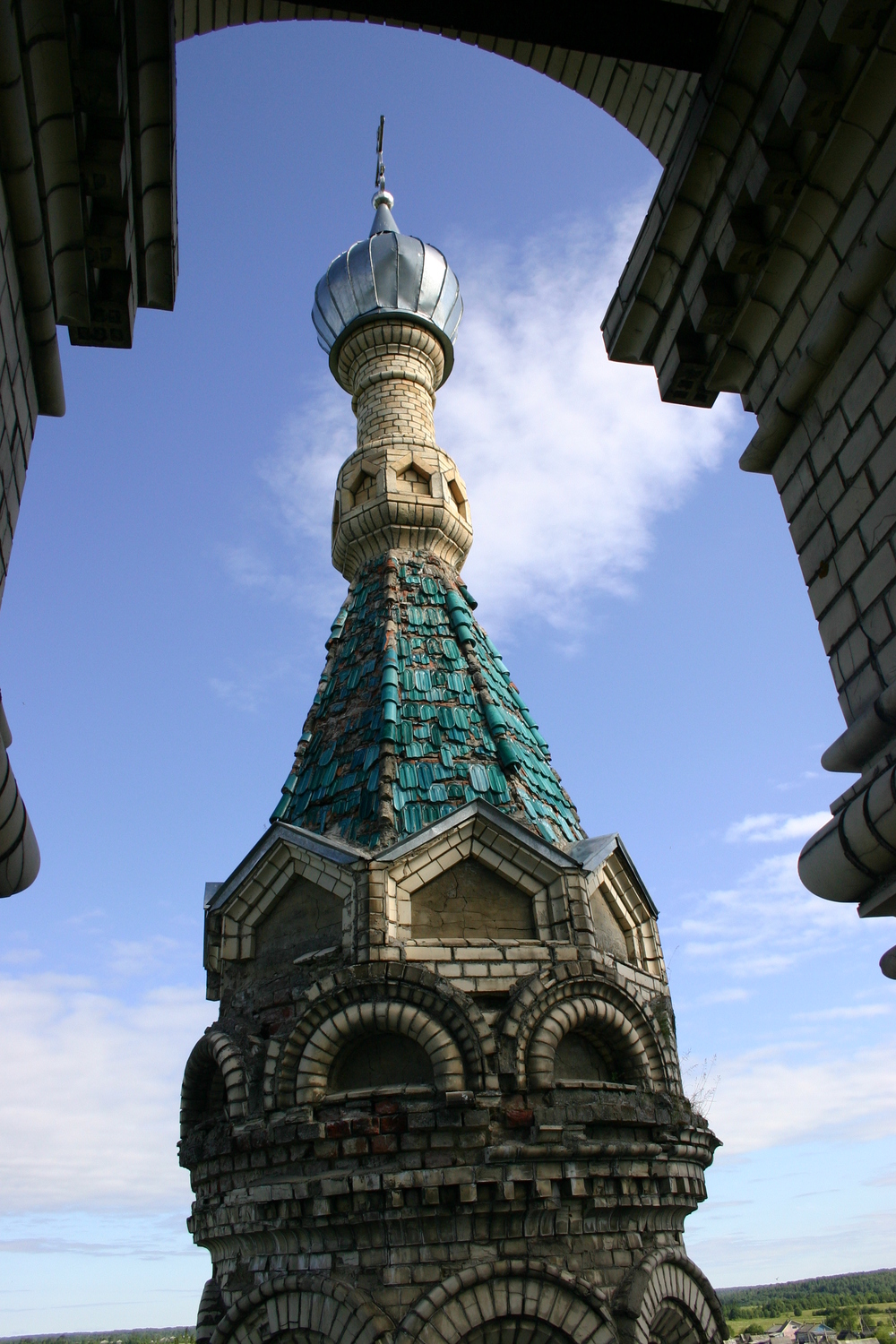 Храм Спаса Нерукотворного Образа в селе Кукобой. 1909 — 1912. Фото А.Григорьева. 2012