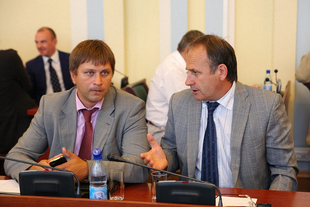 А.С. Краснов и М.В. Боровицкий. Фото с Портала органов госвласти ЯО
