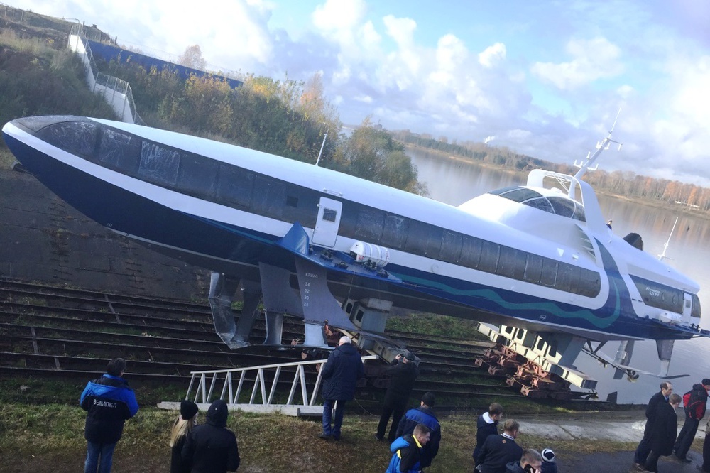 20 октября судостроительный завод «Вымпел» спустил на воду первую «Комету 120М»