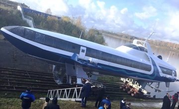 20 октября судостроительный завод «Вымпел» спустил на воду первую «Комету 120М»