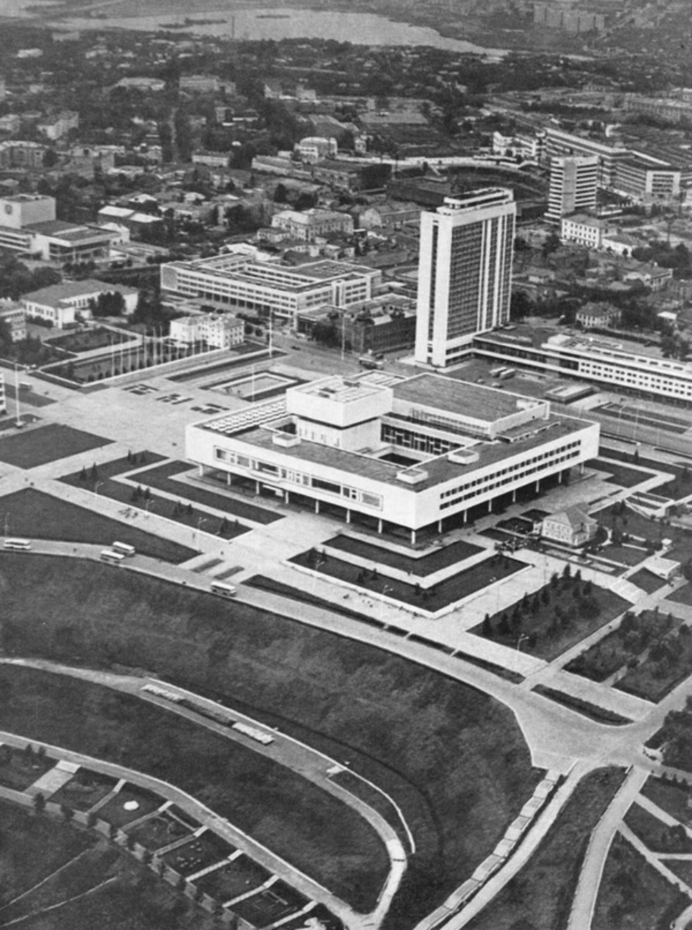 Мемориальный Ленинский центр в г. Ульяновске. 1970