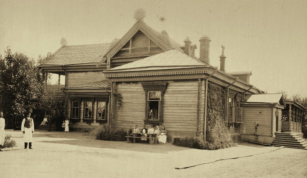 Дача И.А. Вахромеева в Исадах. Фото из личного архива о.Георгия Вахромеева