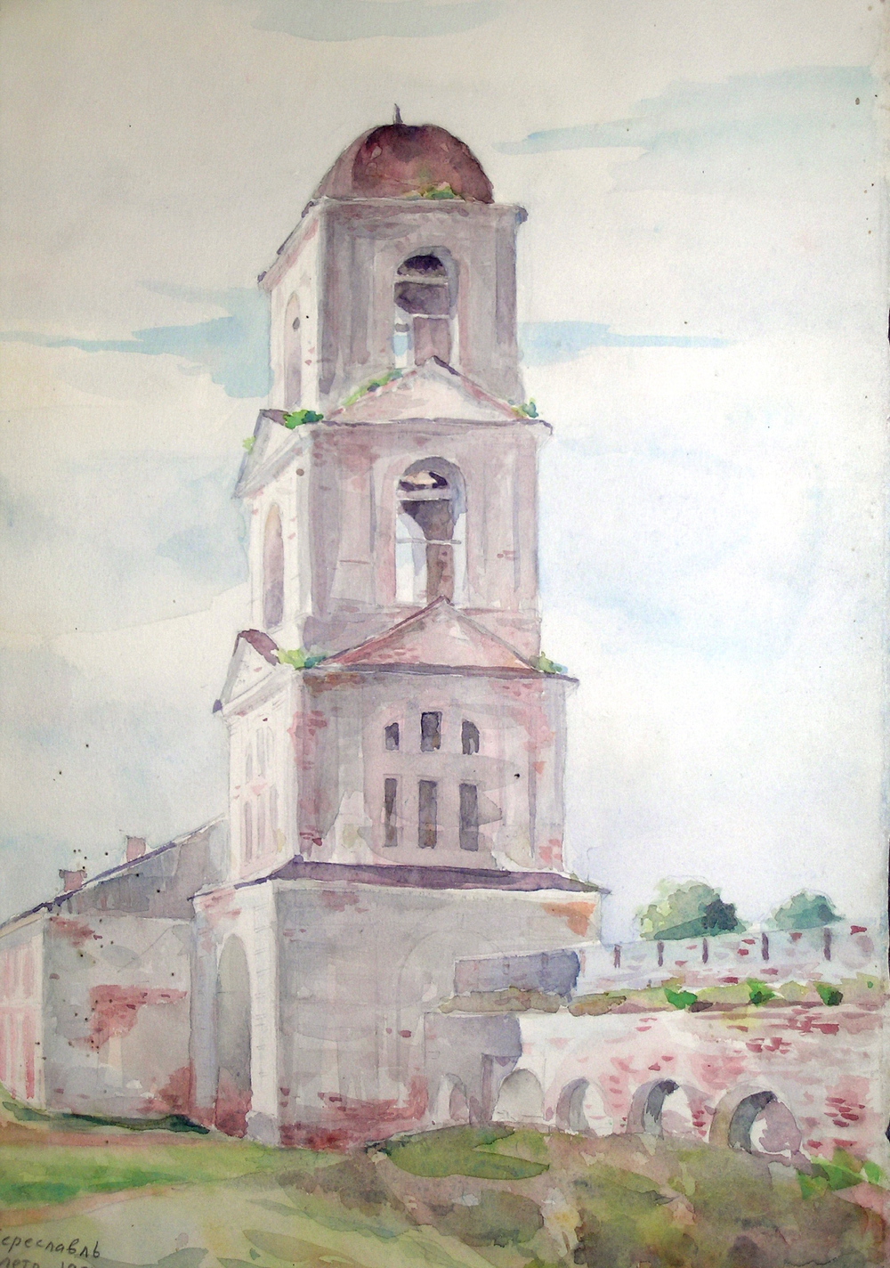 Акварельные работы В.Ф. Марова