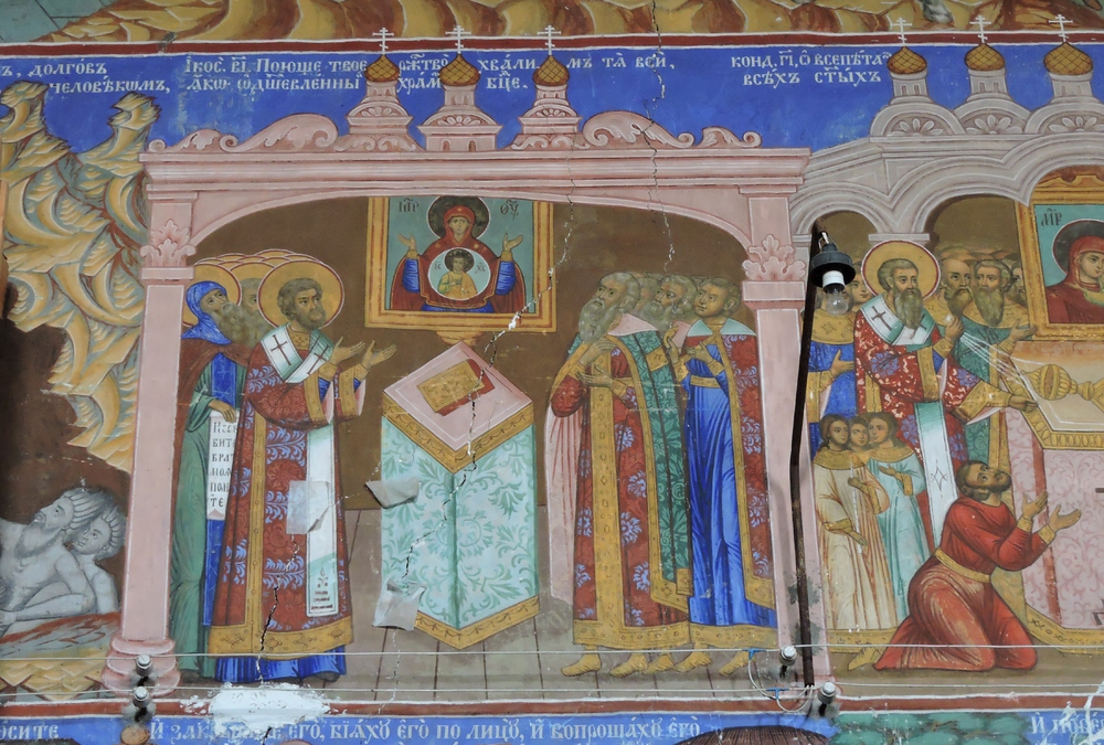 Фрески Рождественского собора. Фото А.Григорьева. 2015