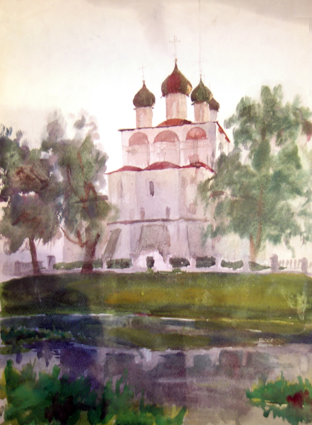 Акварельные работы В.Ф. Марова