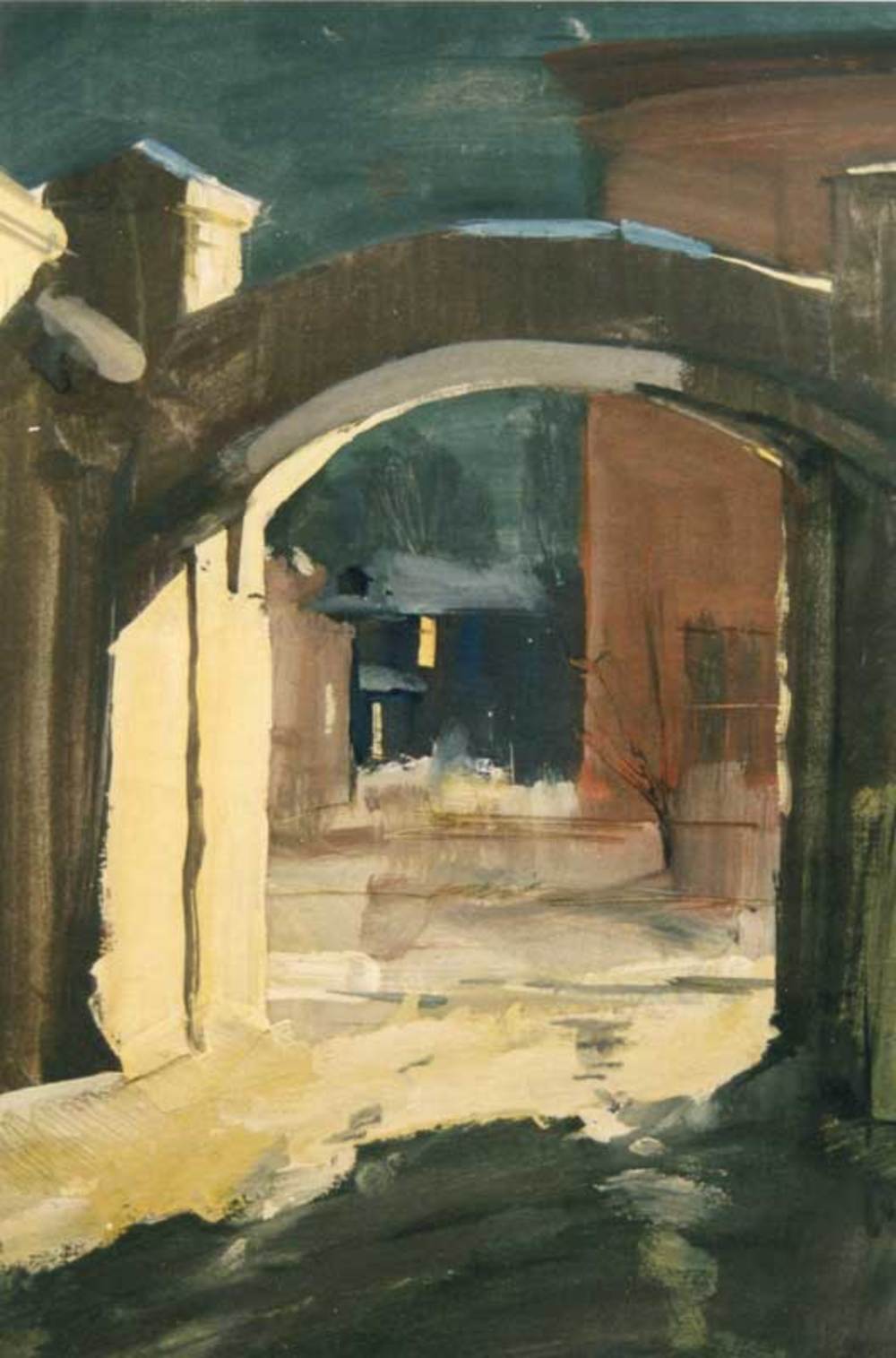 И. Сакуров. Ночью