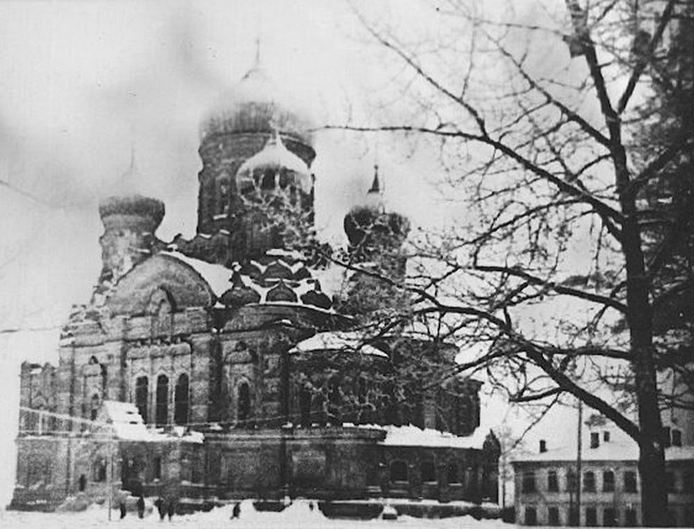 Собор Казанской иконы Божией Матери Даниловского Казанского монастыря на Горушке. Фото из музея монастыря