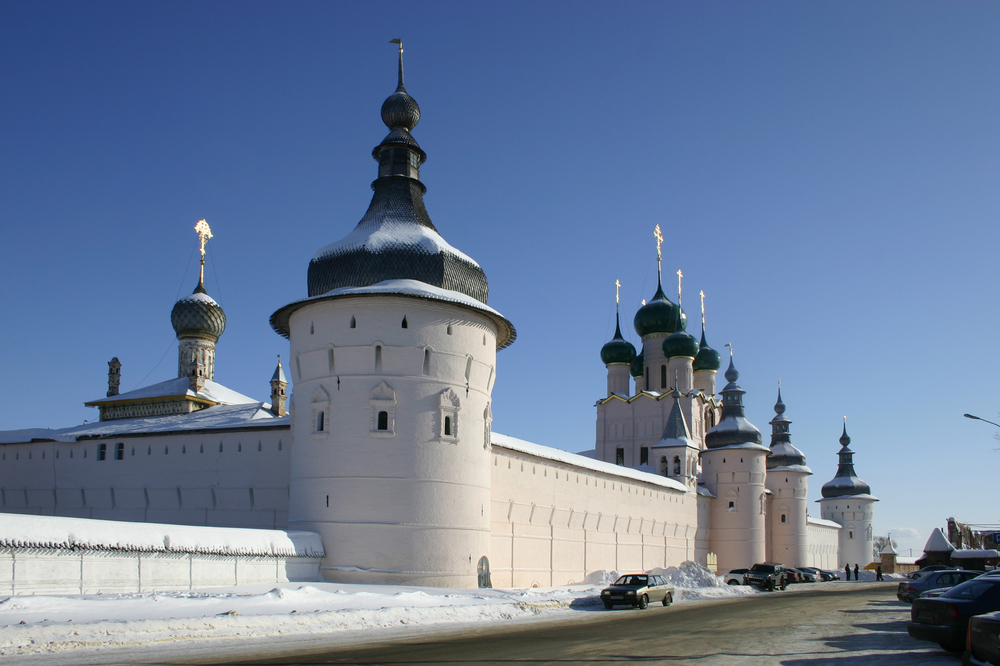 Вид на Ростовский кремль с северо-запада. Фото А.Григорьева