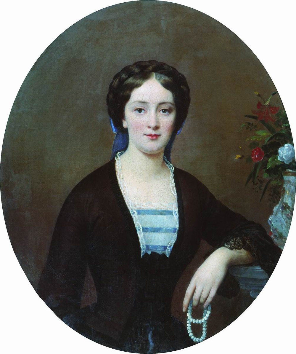 Н.А.Лавров. Женский портрет