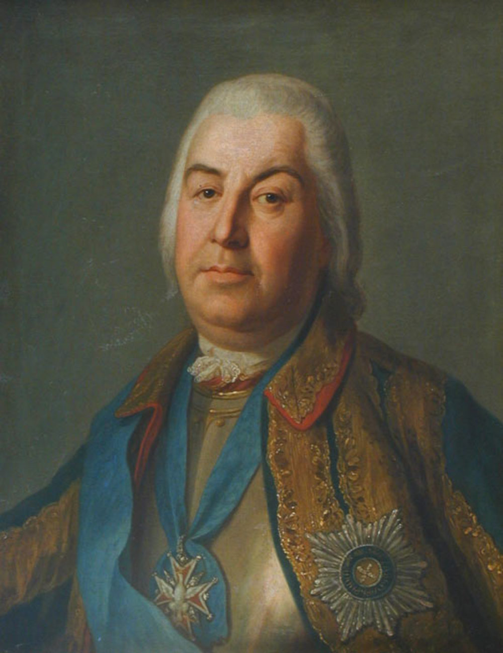 Пётр Семёнович Салтыков, генерал-фельдмаршал, московский генерал-губернатор.
