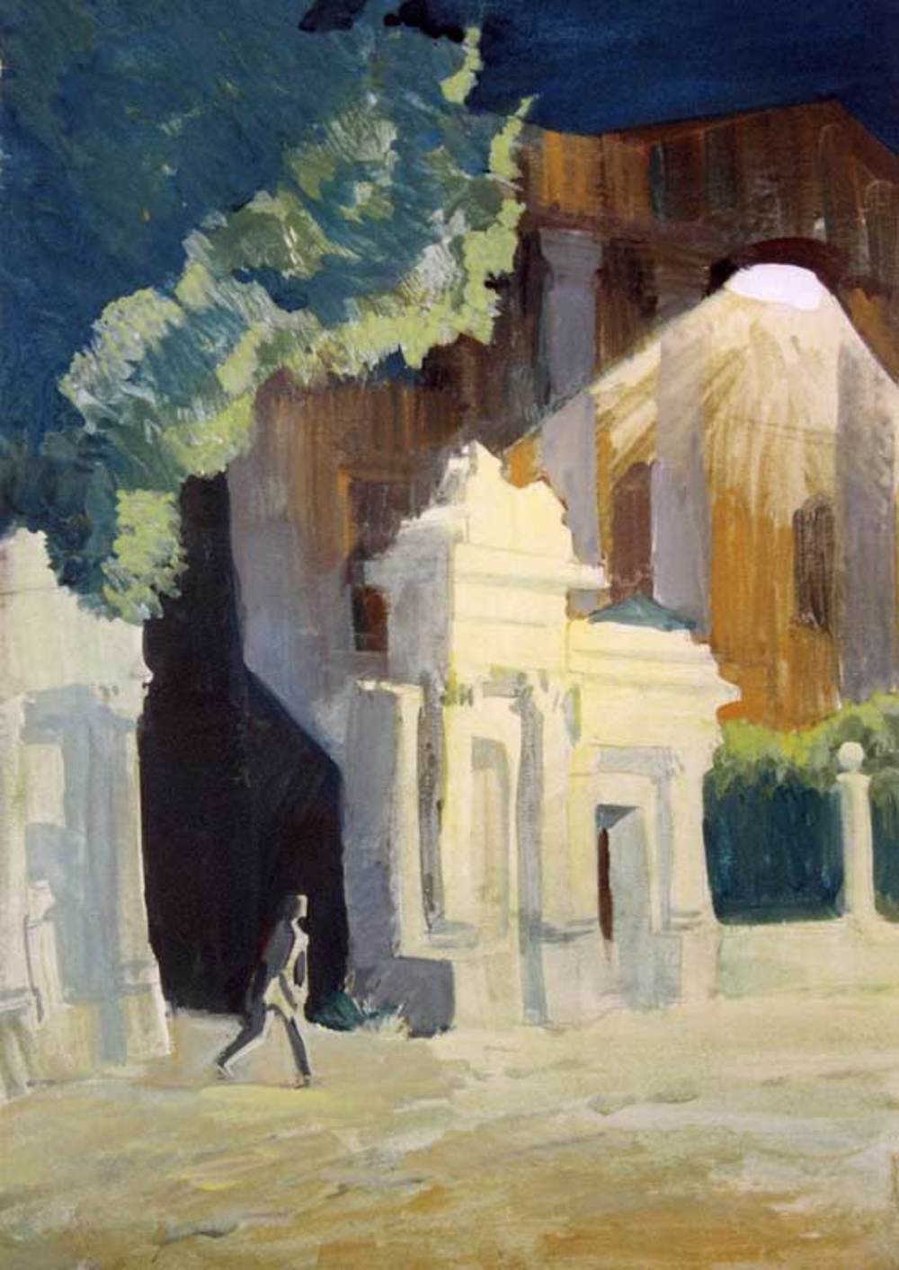 И. Сакуров. Вечерний город