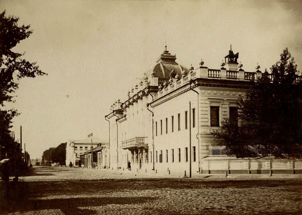 Дом И.Н. Дунаева на Дворянской улице (ныне пр. Октября)