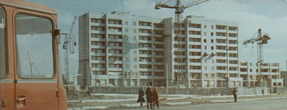 Дома для тружеников предприятия. Фото из фондов ЦДНИ