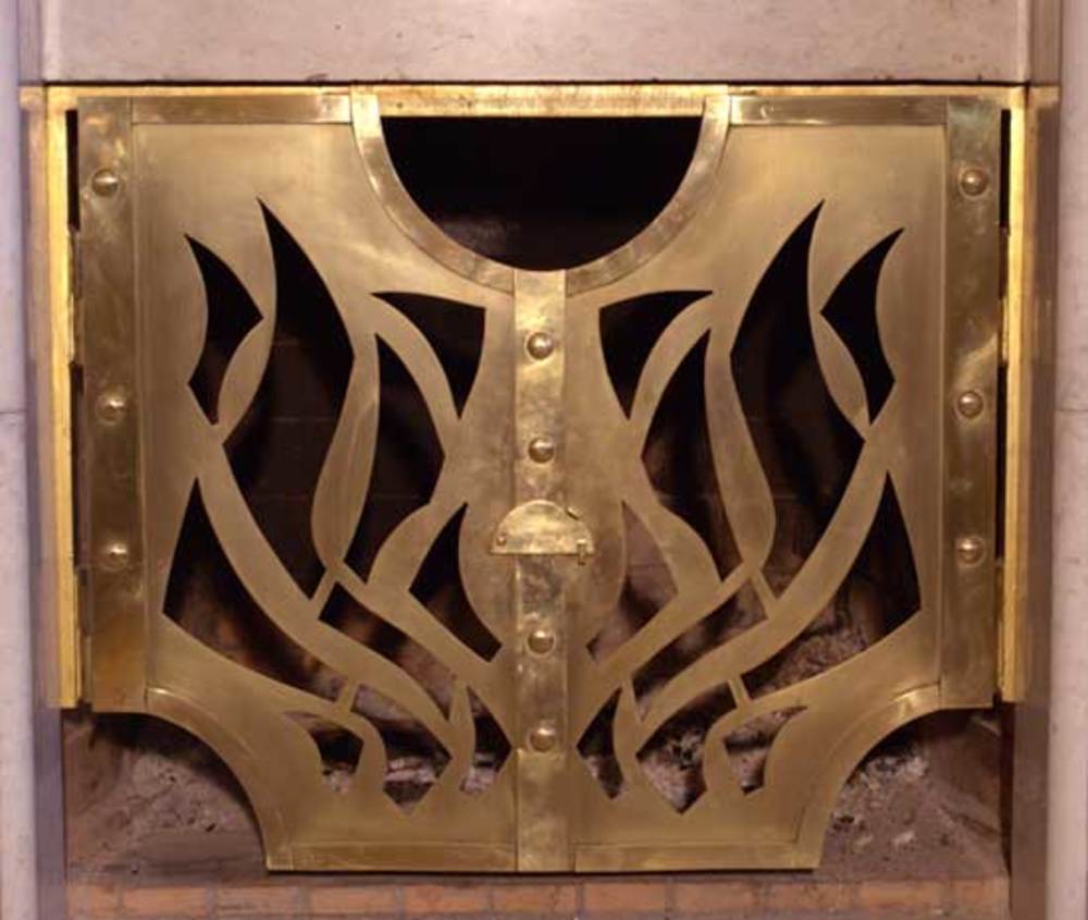 Каминная решетка. 2005. Просечка.