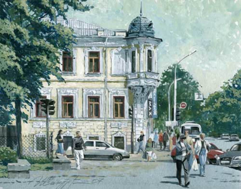 И. Сакуров. Дом Петражицкого