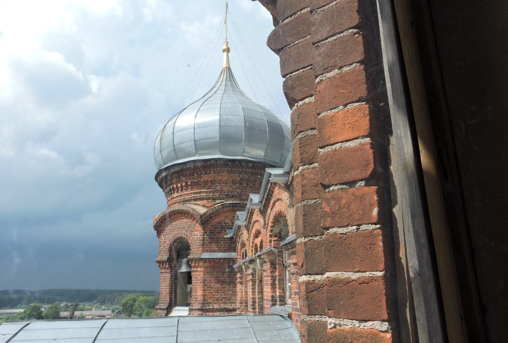 Купол колокольни Казанский собор в Ставрополе