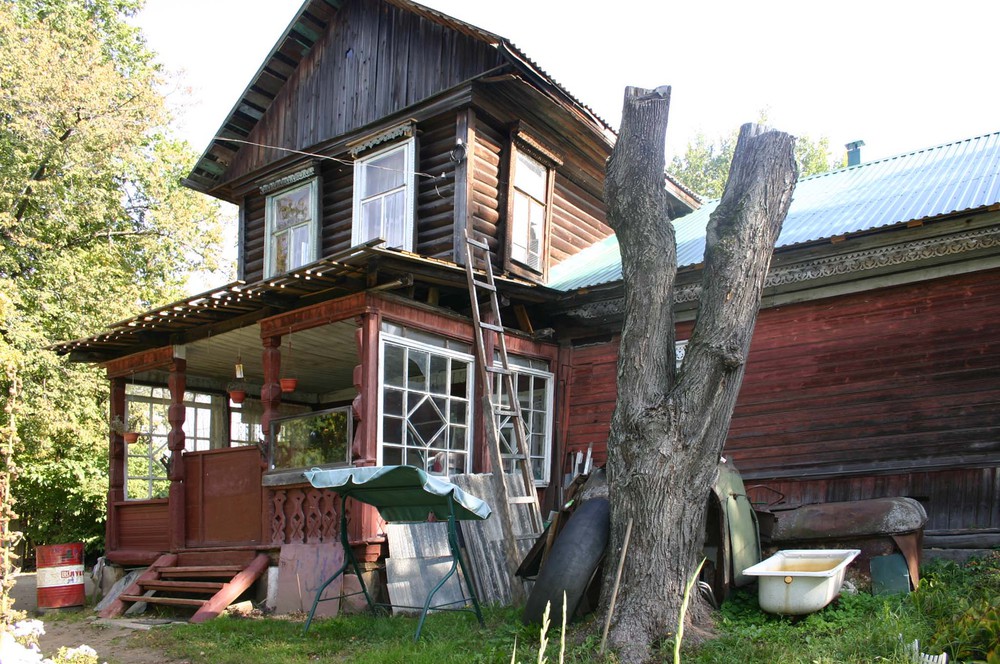 Дом в Рыбинске, где Н.А. Спирин жил перед арестом. Фото А.Григорьева.