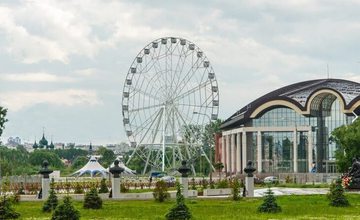 В День города в Ярославле торжественно открылось Колесо обозрения
