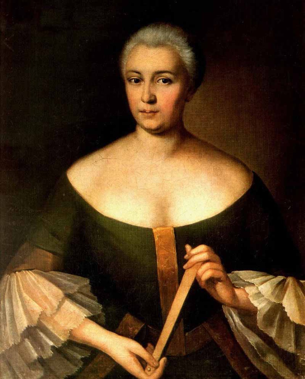 Н.Д.Мыльников. Портрет Е.К.Карнович. 1835