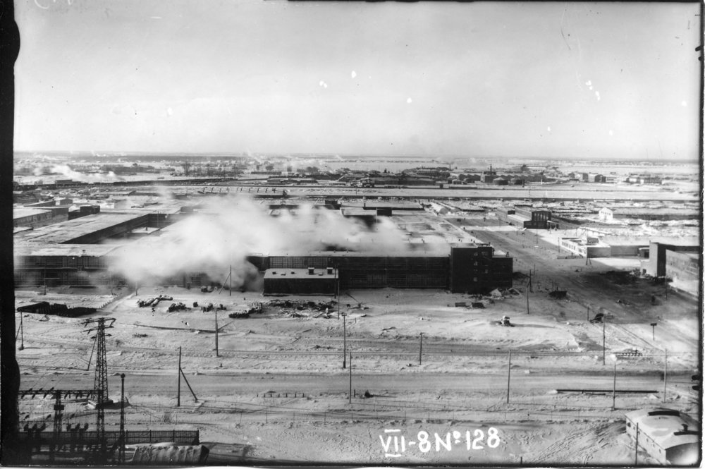 Корпуса шинного завода, в 1936 году входившего в состав Резино-асбестового комбината